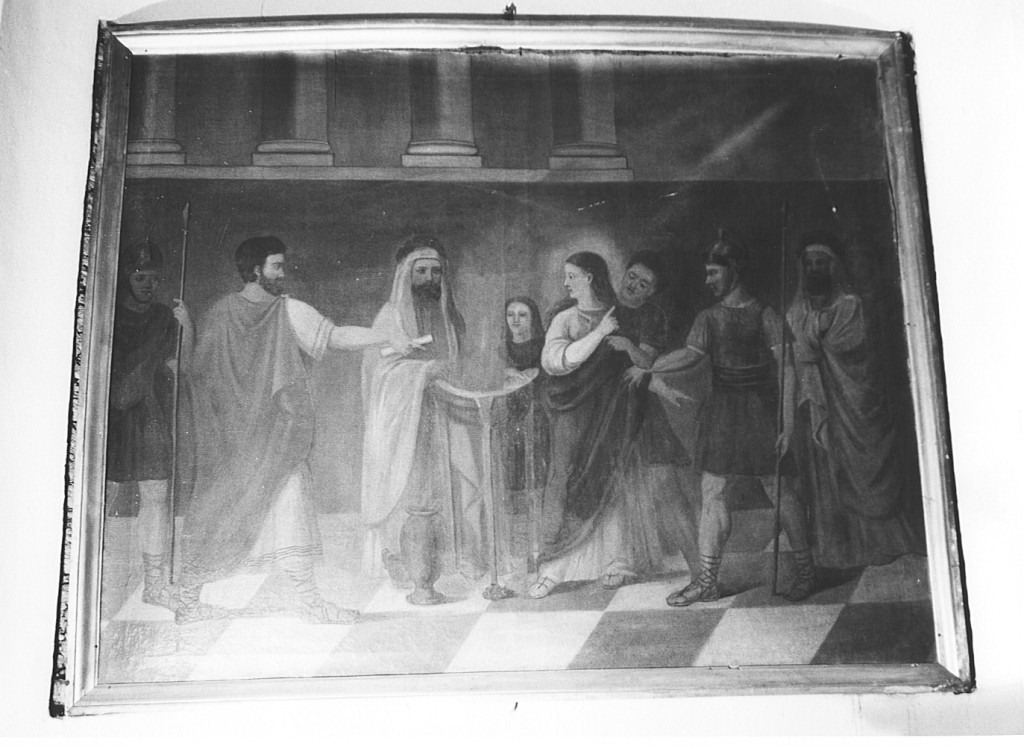 episodi della vita di santa Pascasia (dipinto) - ambito laziale (metà sec. XIX)
