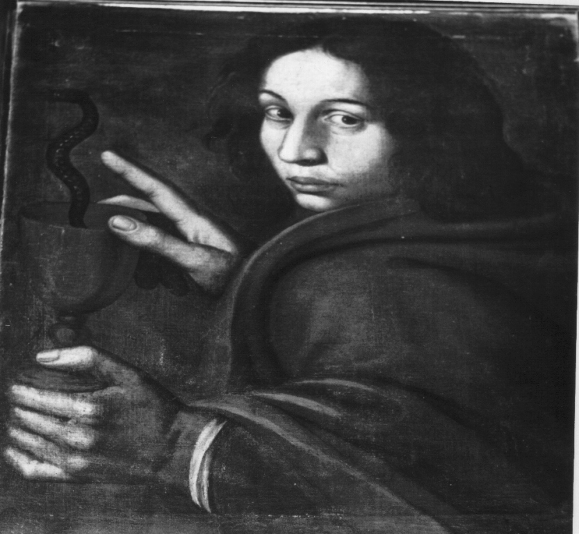 San Giovanni Evangelista (dipinto) - ambito laziale (inizio sec. XVIII)