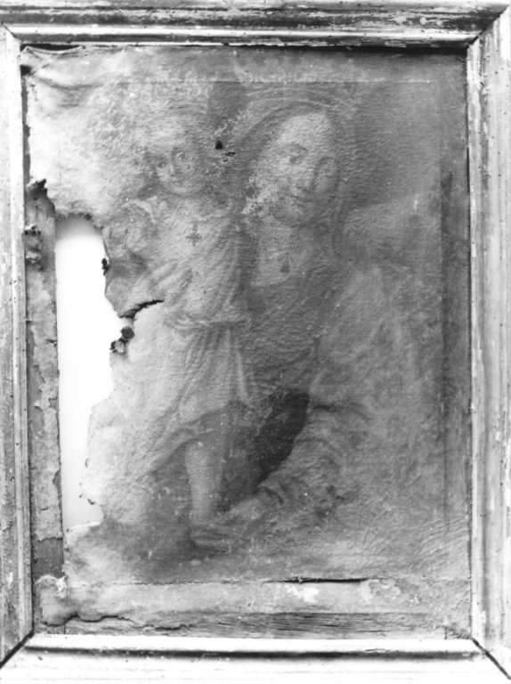 Madonna con Bambino (dipinto) - ambito laziale (inizio sec. XVIII)