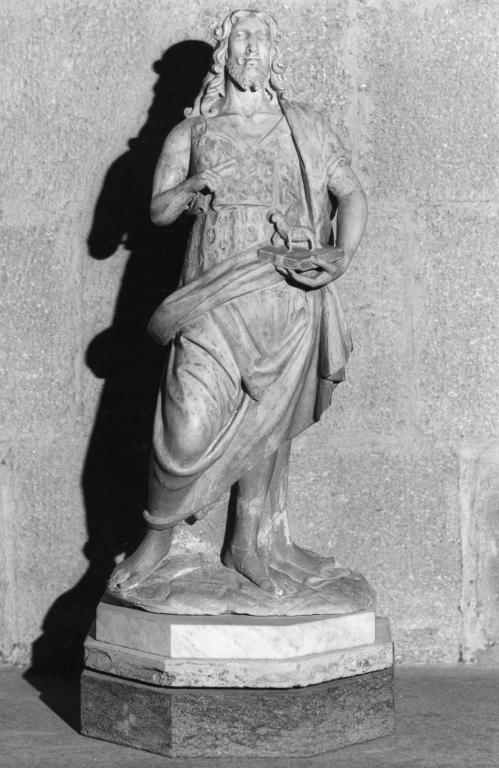San Giovanni Battista (statua) - ambito laziale (fine/inizio secc. XV/ XVI)