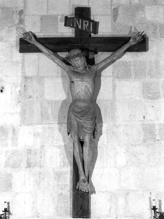 Cristo crocifisso (scultura) - ambito Italia centrale (prima metà sec. XV)