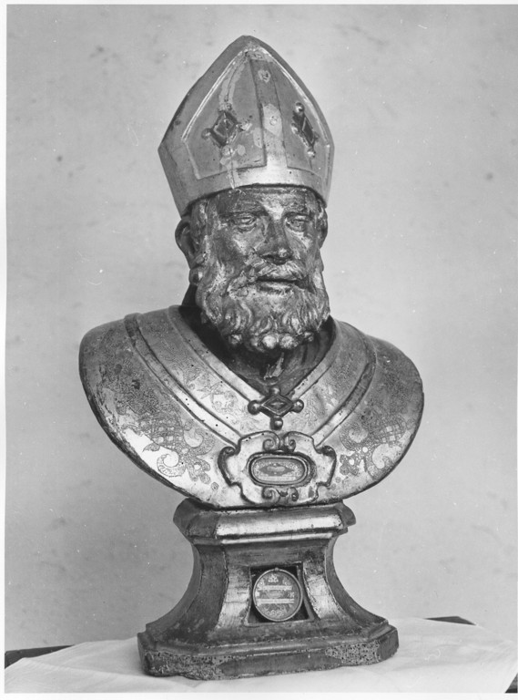 San Biagio (reliquiario - a busto, opera isolata) - ambito laziale (sec. XVIII)