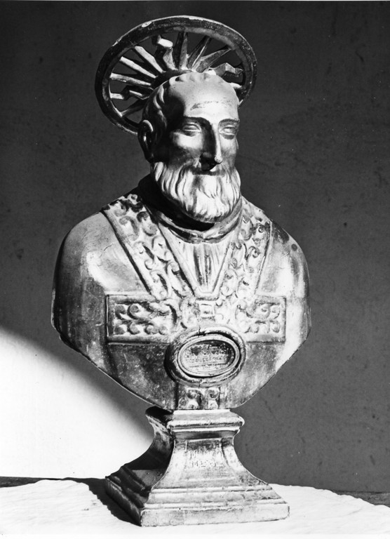 San Filippo Neri (reliquiario - a busto, opera isolata) - ambito laziale (sec. XVIII)