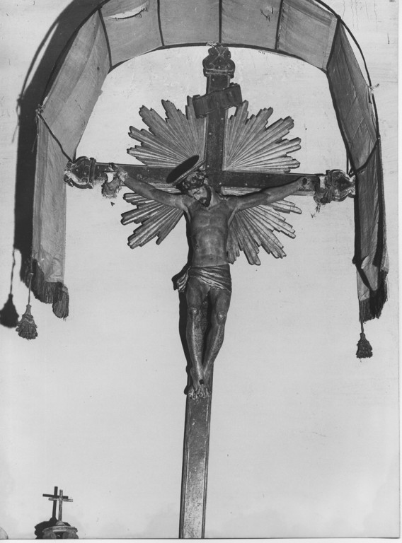 Cristo crocifisso (scultura, opera isolata) - ambito laziale (sec. XVIII)