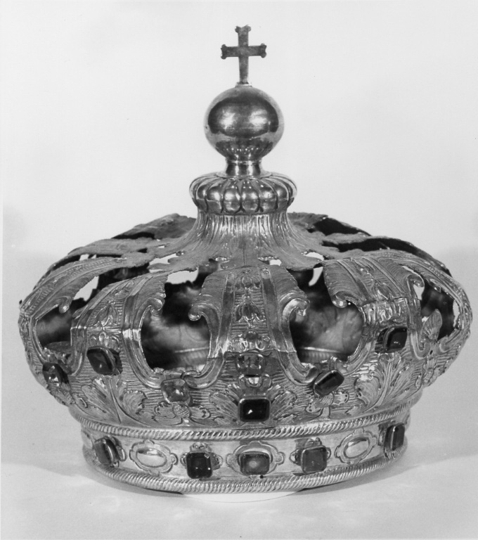 corona da statua - bottega romana (sec. XVIII)