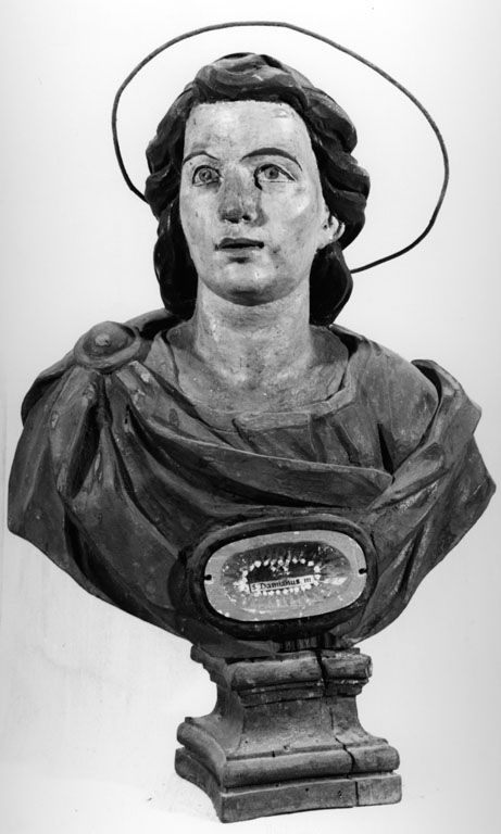 San Cosma; San Damiano (reliquiario - a busto, serie) - ambito laziale (sec. XVII)