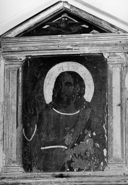 Cristo benedicente (dipinto) - ambito romano (seconda metà sec. XVI)