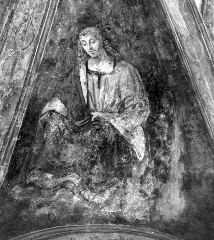 San Giovanni evangelista (dipinto, ciclo) di Bazzi Giovanni Antonio detto Sodoma (attribuito) (sec. XVI)