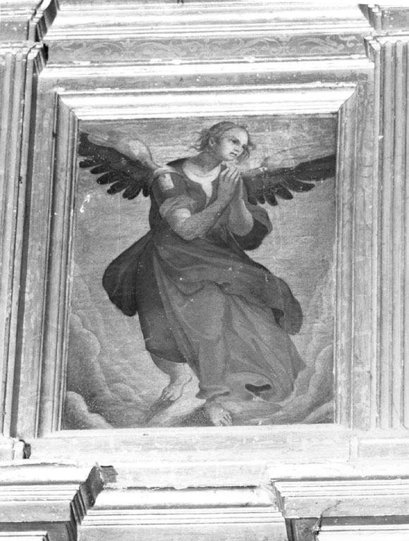 Angelo orante (dipinto, serie) - ambito laziale (sec. XVI)