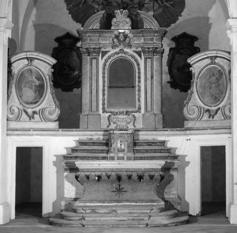 altare - ambito laziale (seconda metà sec. XVII)