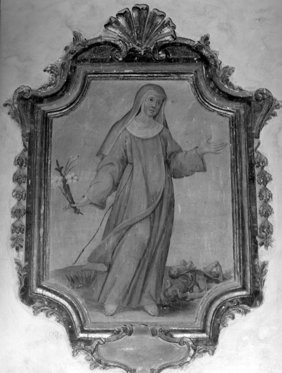 Santa Caterina da Siena (dipinto) - ambito laziale (seconda metà sec. XVII)