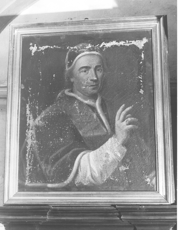 Ritratto di papa Clemente XIV (dipinto) - ambito laziale (seconda metà sec. XVIII)