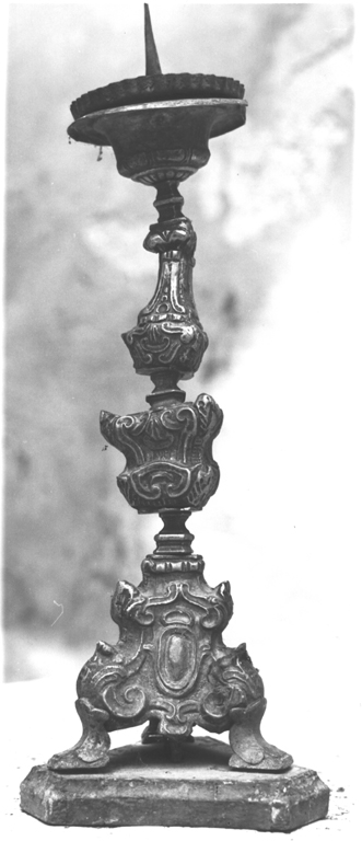 candeliere, serie - ambito laziale (sec. XVIII)