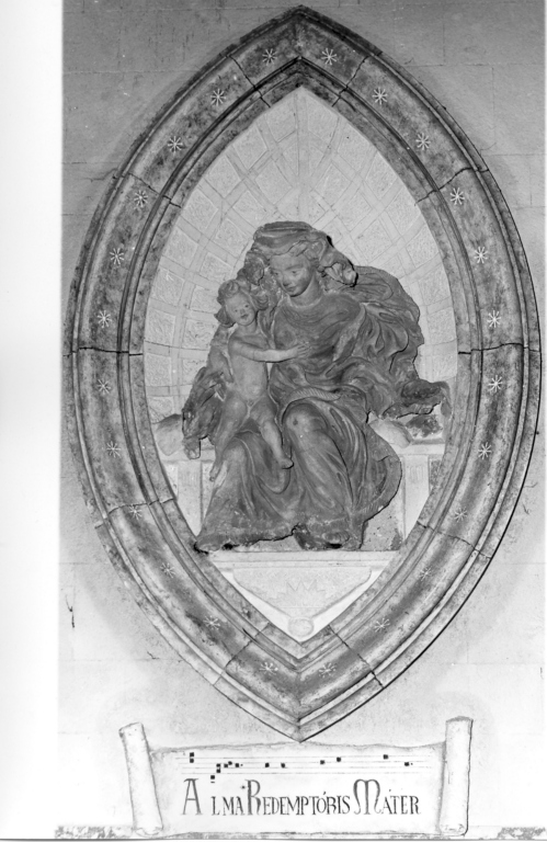 Vergine con Gesù Bambino (rilievo) - ambito laziale (sec. XVIII)