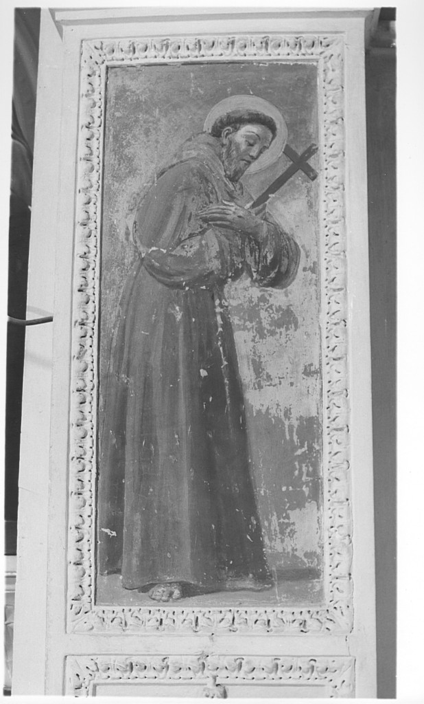 i santi Francesco d'Assisi e Antonio da Padova (dipinto) - ambito laziale (sec. XVII)