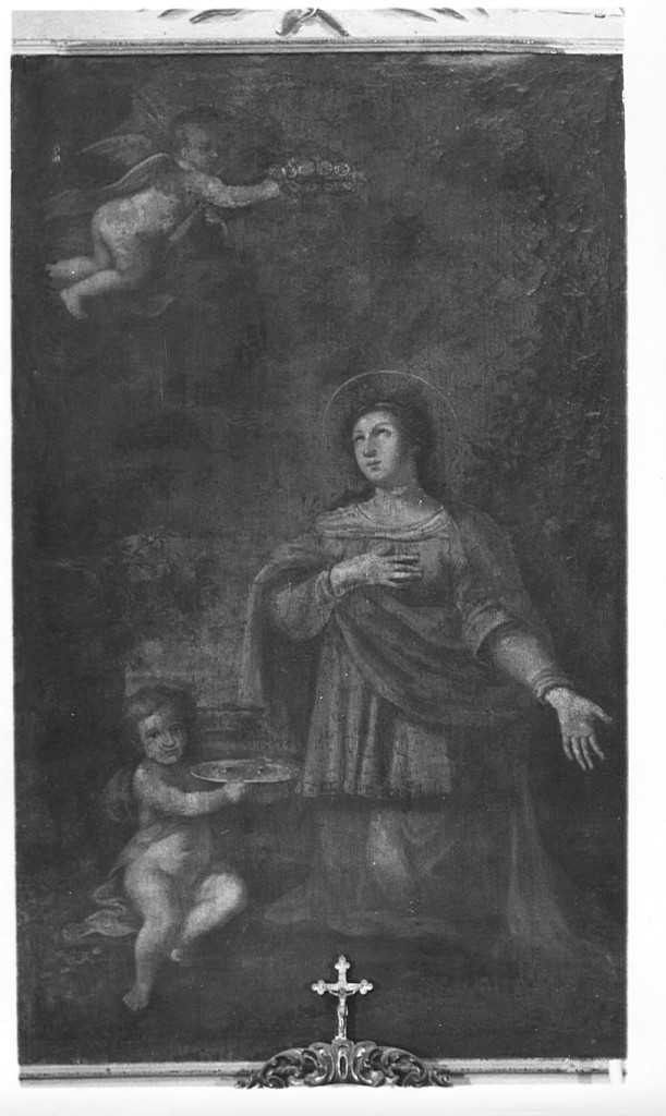 Santa Lucia (dipinto) - ambito laziale (sec. XVII)