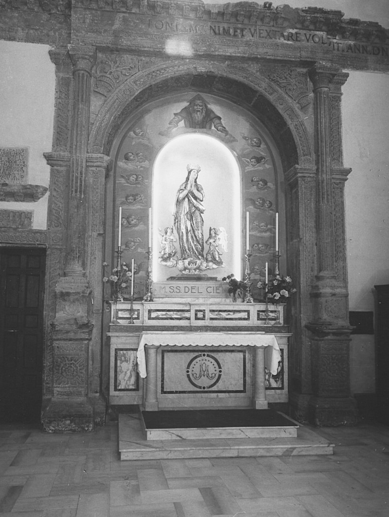 Madonna Assunta con angeli (scultura) - ambito laziale (sec. XIX)