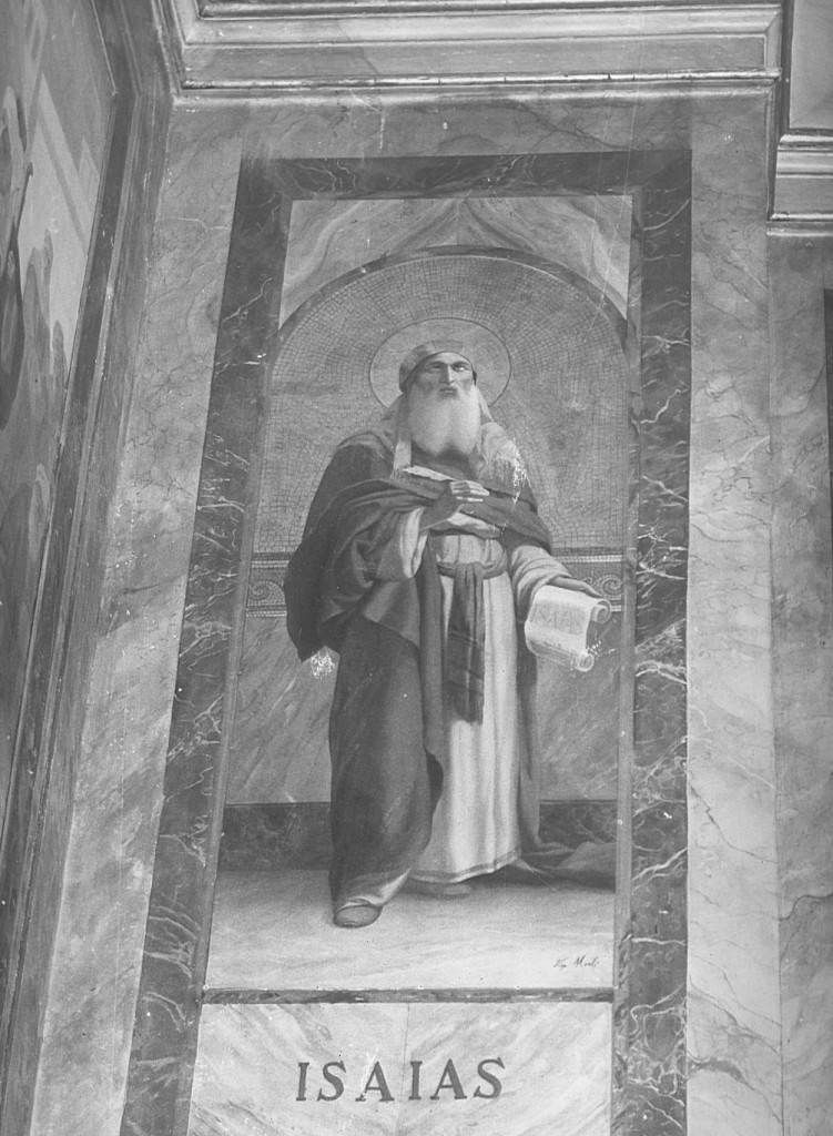 Isaia (dipinto) di Monti Virginio (fine sec. XIX)