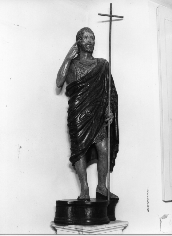 San Giovanni Battista (statua) - ambito laziale (seconda metà sec. XV)
