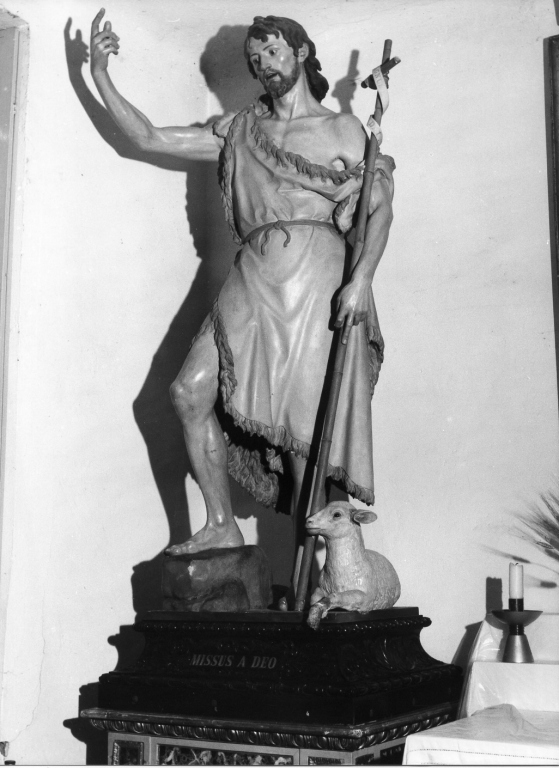 San Giovanni Battista (statua) di Graziani Giovanni (sec. XX)