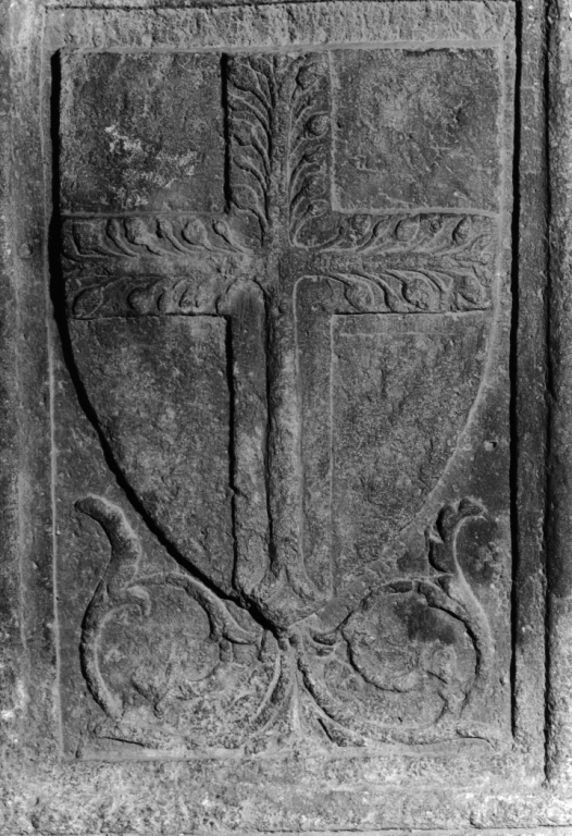 stemma comunale di Corneto (rilievo, elemento d'insieme) - ambito viterbese (sec. XV)