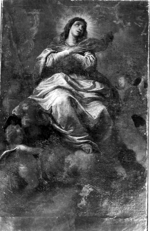 assunzione della Madonna (pala d'altare) di Reni Guido (maniera) (sec. XVII)