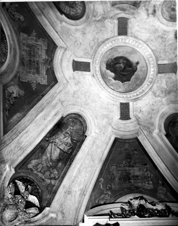 Dio Padre benedicente (dipinto) - ambito romano (seconda metà sec. XVII)