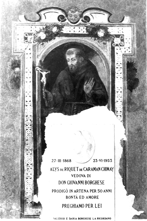 San Francesco d'Assisi (dipinto, frammento) di Zecca Orazio (metà sec. XVII)