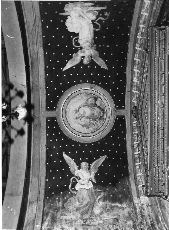 Dio Padre e angeli (dipinto) di Cianti Michelangelo (sec. XIX)