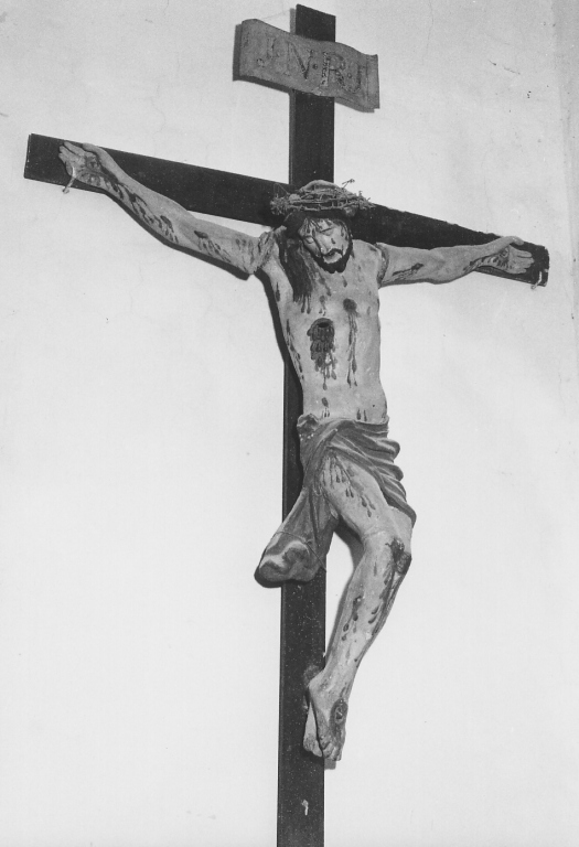 Cristo crocifisso (croce d'altare) - ambito laziale (sec. XIX)