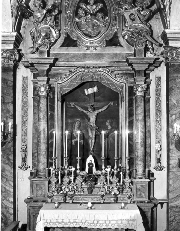 altare - ambito laziale (metà sec. XVIII)