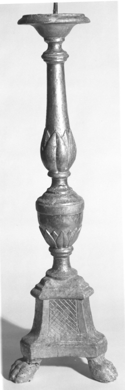 candeliere - ambito romano (sec. XIX)