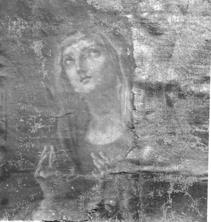 Madonna orante (dipinto) - ambito laziale (seconda metà sec. XVII)