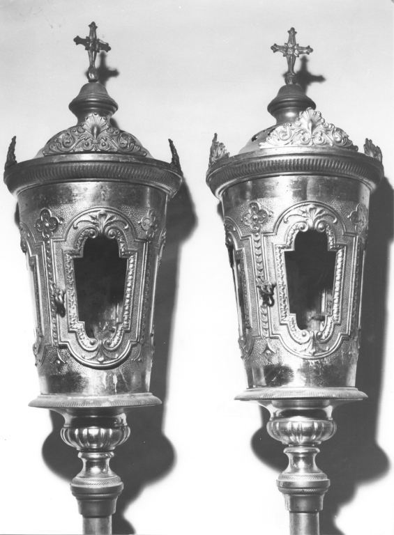 lanterna processionale, serie - ambito laziale (sec. XIX)