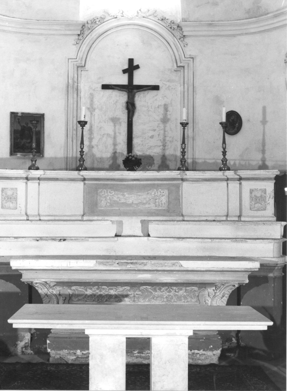 altare maggiore - ambito laziale (sec. XVIII)