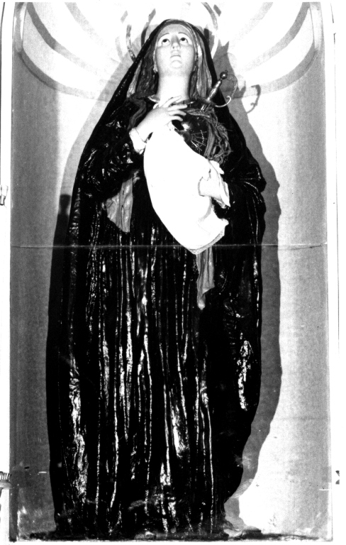 Madonna Addolorata (statua) - ambito napoletano (prima metà sec. XIX)