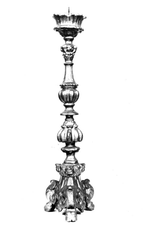 candelabro, serie - ambito campano (sec. XVIII)