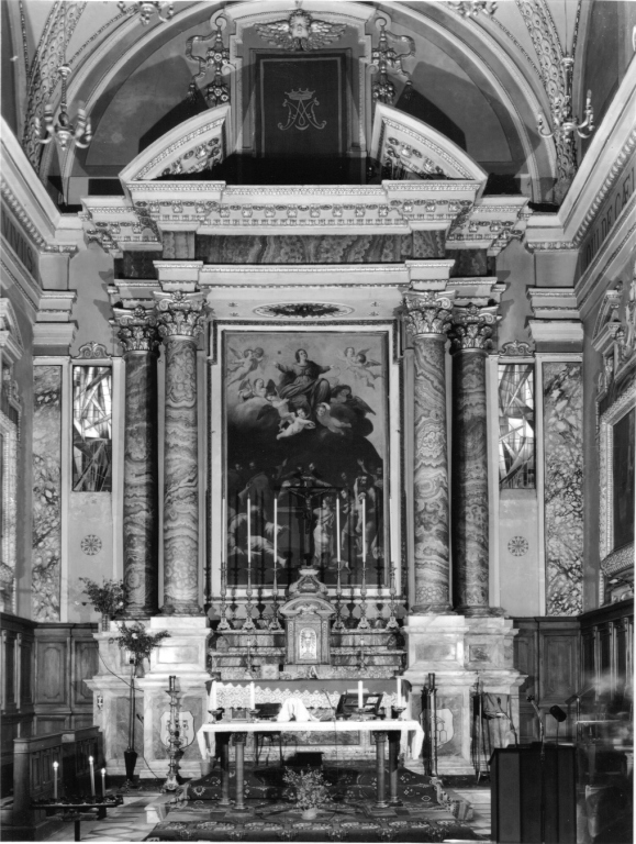 mostra architettonica d'altare di Vivorsini Francesco (sec. XVII)
