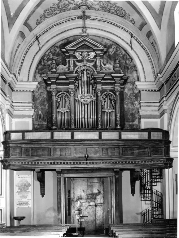 tribuna d'organo di Cauretto Andrea da Paliano, Della Marca Michelangelo (sec. XVII)