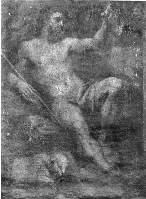 San Giovanni Battista (dipinto) - ambito laziale (sec. XVII)