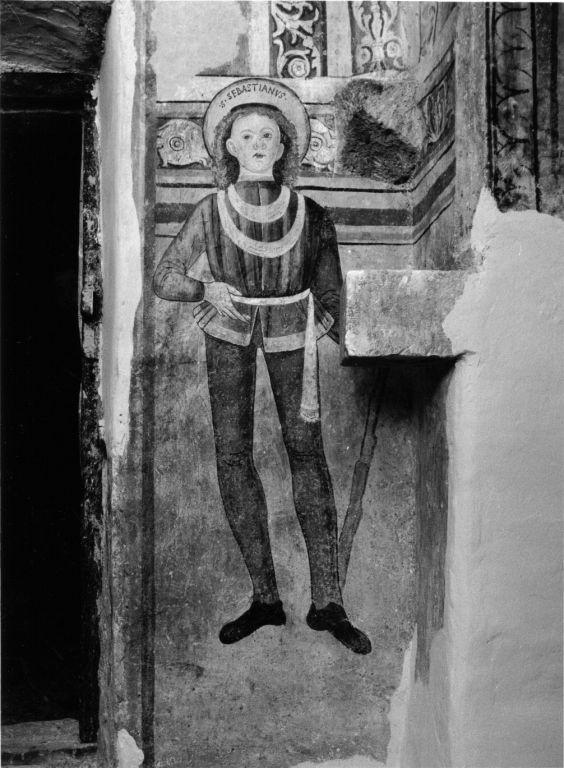 San Sebastiano (dipinto, ciclo) di Desiderio da Subiaco (sec. XV)