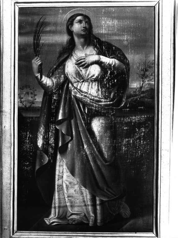 Santa martire (dipinto) - ambito viterbese (inizio sec. XIX)