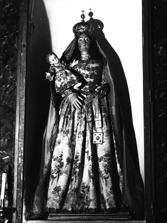 Madonna del Carmelo (statua) - ambito viterbese (sec. XVIII)