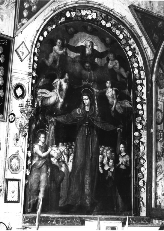 Madonna del Riscatto, Madonna della Misericordia (dipinto) - ambito viterbese (fine/inizio secc. XVI/ XVII)