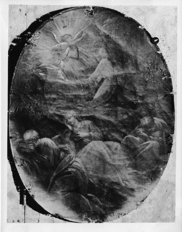 orazione di Cristo nell'orto di Getsemani (dipinto) di Cades Giuseppe (attribuito) (sec. XVIII)