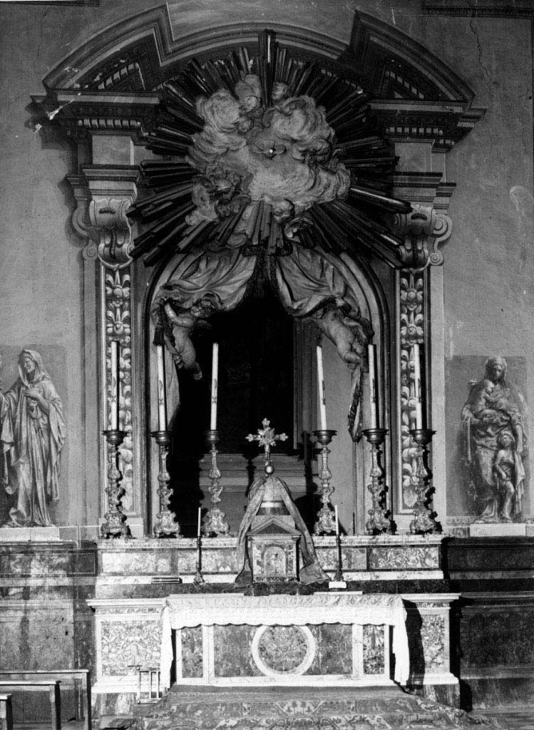 altare - a edicola - bottega laziale (secc. XVIII/ XIX)