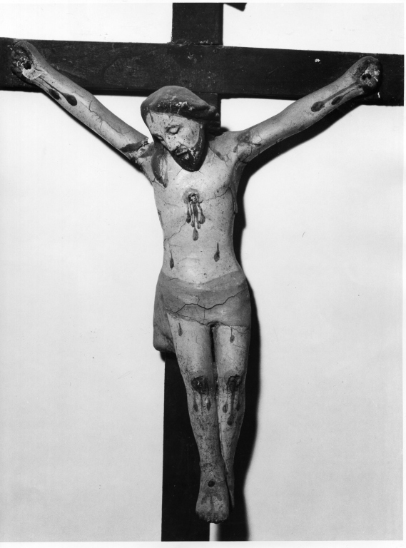 Cristo crocifisso (scultura) - ambito laziale (secc. XVIII/ XIX)