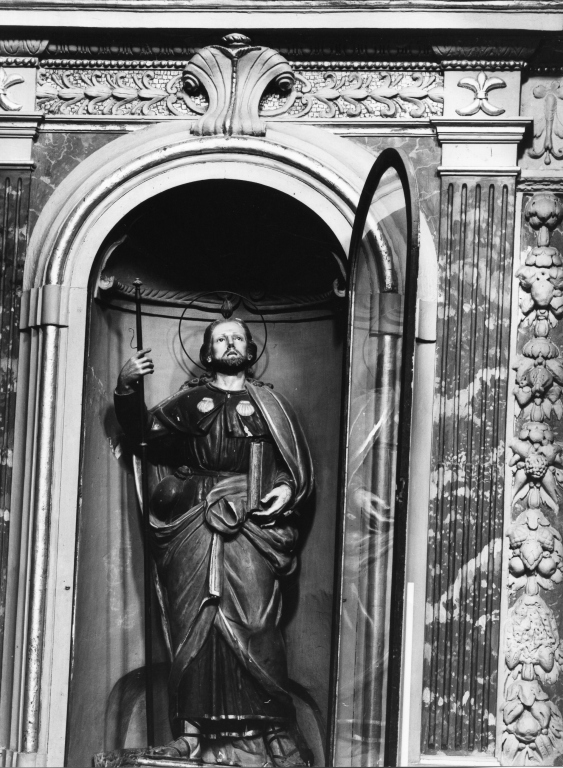 San Giacomo (statua) - ambito laziale (sec. XIX)
