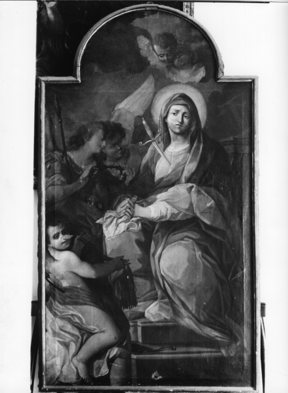 Madonna Addolorata (dipinto) - ambito laziale (sec. XVII)