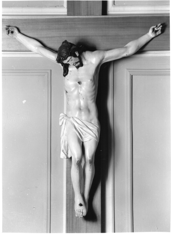 Cristo crocifisso (scultura) - ambito laziale (fine/inizio secc. XIX/ XX)
